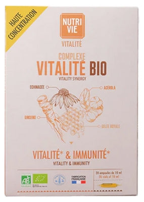 Nutrivie Organic Vitality Complex 20 Phials