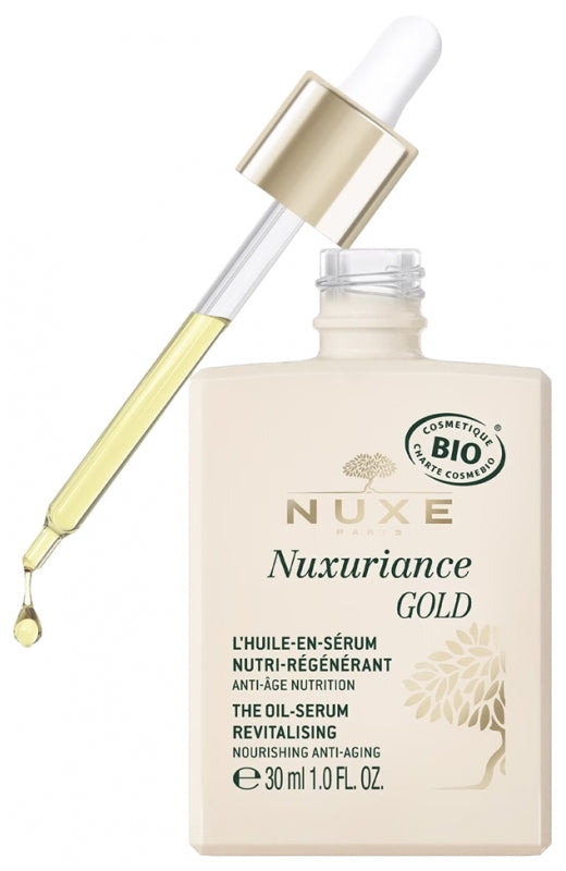 Nuxe Nuxuriance Gold The Oil-Serum Revitalising Organic 30Ml