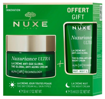 Nuxe Nuxuriance Ultra The Global Anti-Aging Cream 50Ml + The Global Anti-Aging Night Cream 15Ml Free