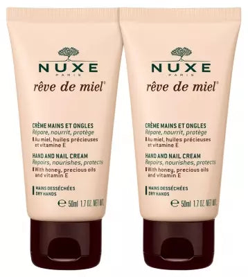 Nuxe Rêve De Miel Hand And Nail Cream 2 X 50Ml