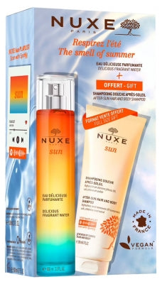 Nuxe Sun Delicious Fragrant Water 100Ml + After-Sun Hair & Body Shampoo 200Ml Free