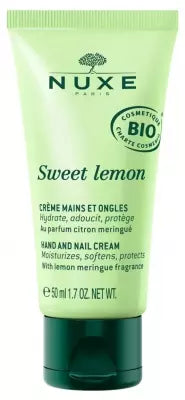 Nuxe Sweet Lemon Hand And Nail Cream Organic 50Ml