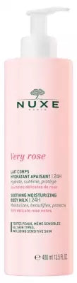 Nuxe Very Rose Soothing Moisturising Body Milk 400Ml