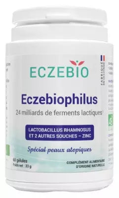 Oemine Eczebio Eczebiophilus Organic 60 Capsules