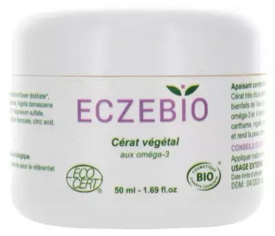 Oemine Eczebio Vegetable Cerat With Omega 3 And 6 Organic 50Ml