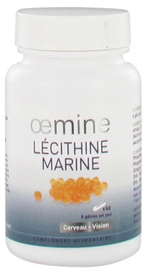 Oemine Marine Lecithin 60 Capsules