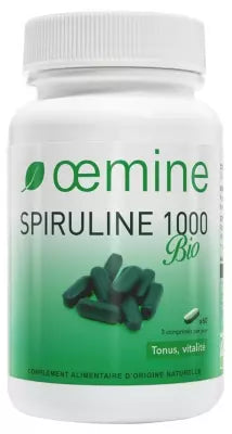 Oemine Spirulina 1000 Organic 60 Tablets