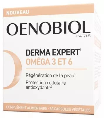 Oenobiol Derma Expert Omega 3 And 6 30 Capsules