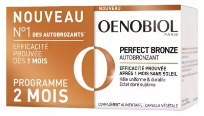 Oenobiol Perfect Bronze Self-Tanning 2 X 30 Capsules