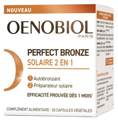 Oenobiol Perfect Bronze Sun Care 2In1 30 Capsules