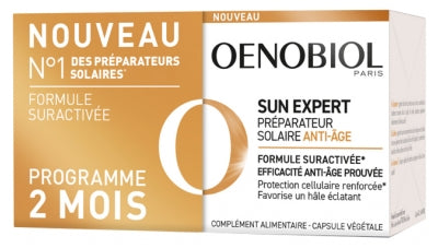 Oenobiol Sun Expert Sun Preparer Anti-Aging 2 X 30 Capsules