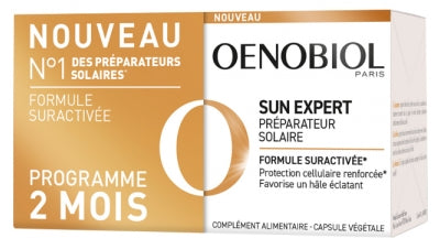 Oenobiol Sun Expert Tan Preparation Set Of 2 X 30 Capsules