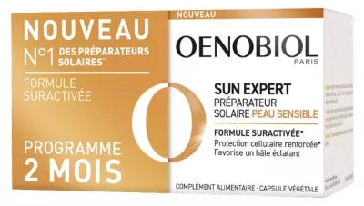 Oenobiol Sun Expert Sun Preparer For Sensitive Skin 2 X 30 Capsules