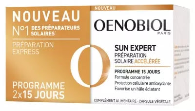 Oenobiol Sun Expert Accelerated Solar Preparation 2 X 15 Capsules