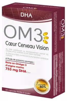 Om3 Heart Brain Vision 60 Capsules