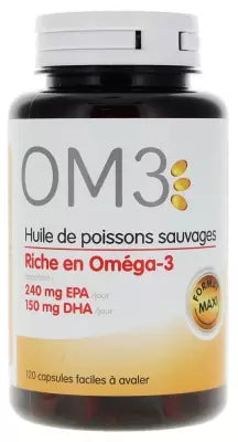 Om3 Wild Fish Oil 120 Capsules