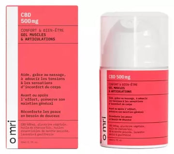 Omri Cbd Muscles And Joints Gel 500Mg 50Ml