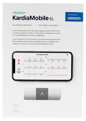 Omron Alivecor Kardiamobile Ecg Mobile 6 L
