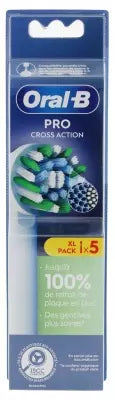 Oral-B Pro Cross Action 5 Spare Brushes