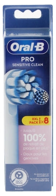 Oral-B Pro Sensitive Clean 8 Spare Brushes