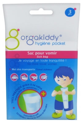 Orgakiddy Vomit Bag 3 Bags