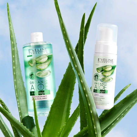 Eveline Cosmetics Organic Aloe+Collagen Cleansing Micellar Water