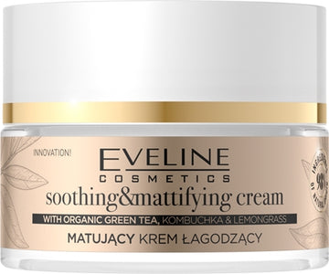 Eveline Cosmetics Organic Gold Light Mattifying Face Cream With Green Tea