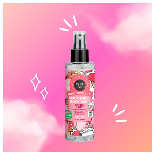 Organic Shop Body Desserts Smoothing Body Mist Cotton Candy 200 Ml