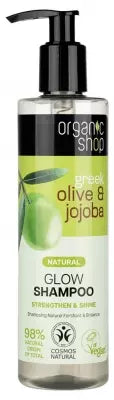 Organic Shop Natural Fortifying And Shine Shampoo Olive And Jojoba 280 Ml