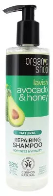Organic Shop Natural Avocado And Honey Repair Shampoo 280 Ml