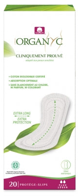 Organyc 20 Panty-Liners Light+ Flow