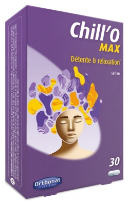 Orthonat Chill'O Max Relaxation 30 Capsules