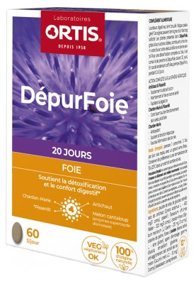 Ortis Dépurfoie Liver 60 Tablets