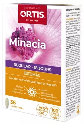 Ortis Minacia Regular Stomach 36 Tablets