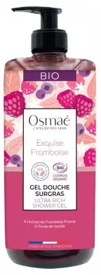 Osmaé Exquisite Raspberry Organic Shower Gel 1L