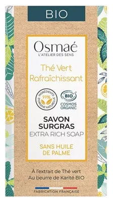 Osmaé Organic Refreshing Green Tea Soap 150 G