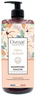 Osmaé Shea Butter Wood Shower Shampoo 1L