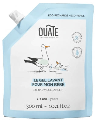 Ouate Le Gel Lavant Pour Mon Bébé Body And Hair Refill 300 Ml