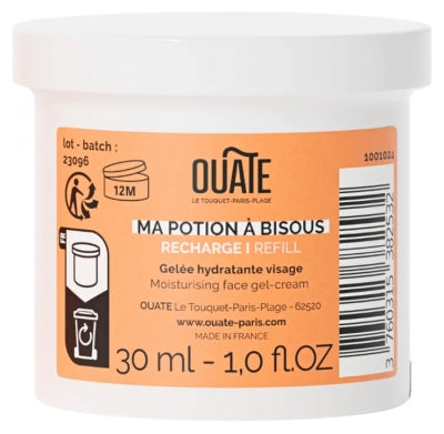 Ouate Ma Potion À Bisous Moisturizing Facial Gel Refill 30 Ml