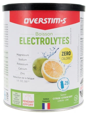 Overstims Electrolyte Drink Lemon - Lime 200 G