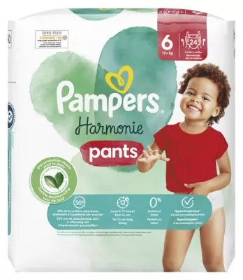 Pampers Harmonie 24 Diapers Size 6 (15 Kg And +)