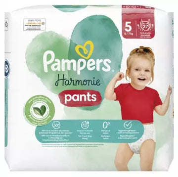 Pampers Harmonie 27 Diapers Size 5 (12-17 Kg)