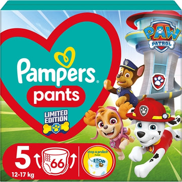 Pampers Pants Paw Patrol Size 5 Disposable Nappy Pants 