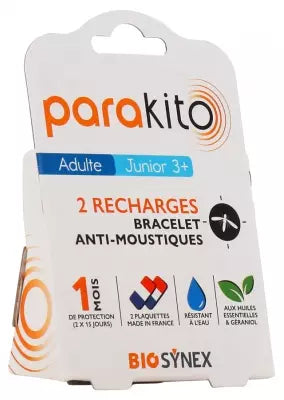 Parakito 2 Anti-Mosquitoes Band Refills