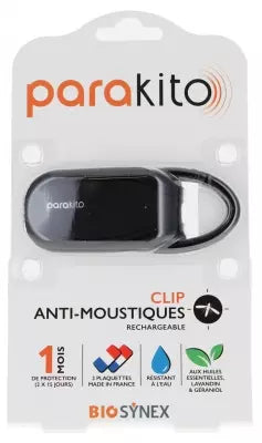 Parakito Rechargeable Mosquito Repellent Clip