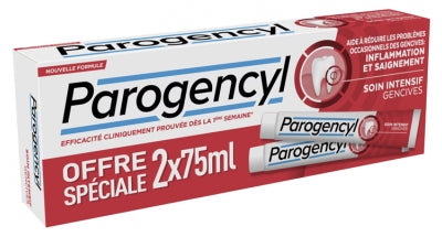 Parogencyl Intensive Gum Care Toothpaste 2 X 75 Ml