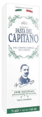 Pasta Del Capitano Toothpaste With Natural Herbs 75Ml