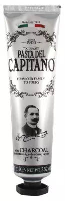 Pasta Del Capitano Charcoal Toothpaste 75 Ml