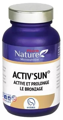 Pharm Nature Activ'Sun Activates And Prolongs Tan 60 Capsules