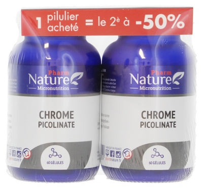 Pharm Nature Chromium Picolinate Set Of 2 X 60 Capsules